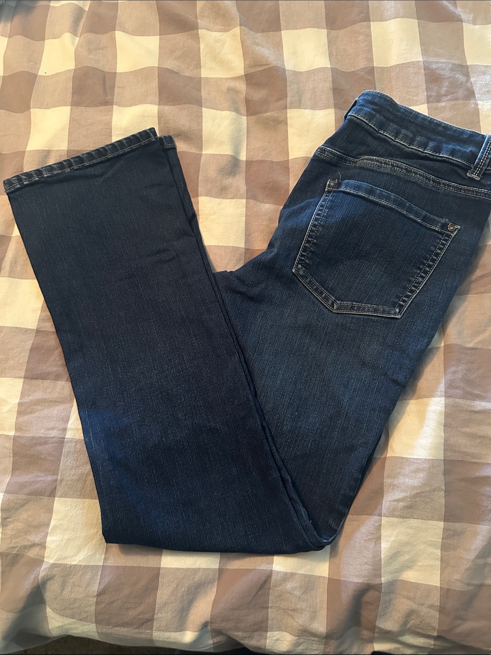 Maurice’s Ever Flex Dark Wash Straight Leg Jeans